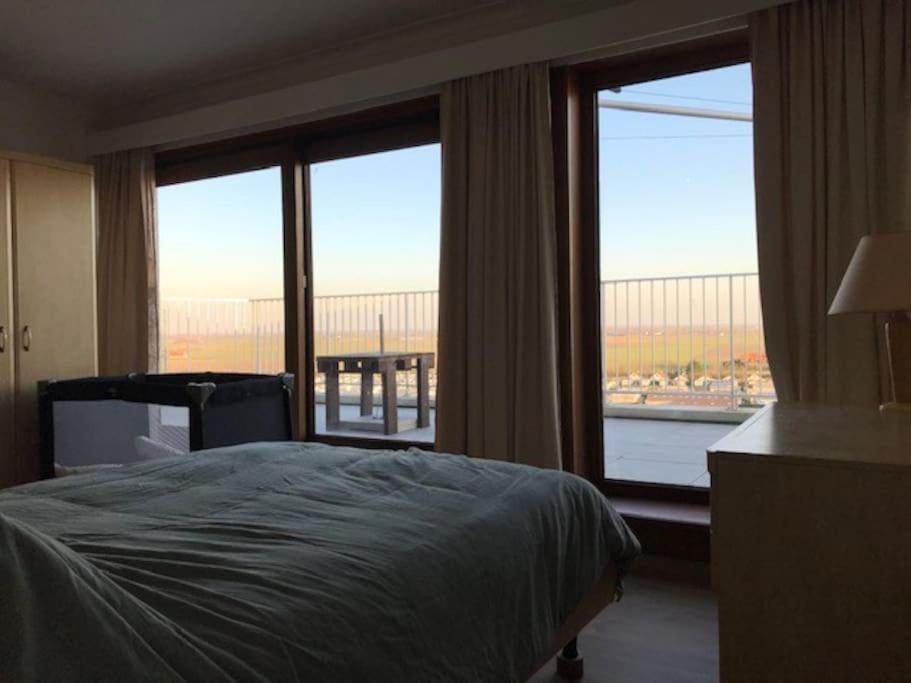 Ferienwohnung Penthouse Met Zeezicht En 2 Terrassen Middelkerke Exterior foto